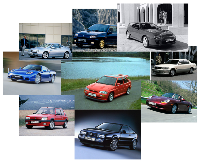 Porsche, Cosworth i Lexus: duże rozmiary opon to był standard?